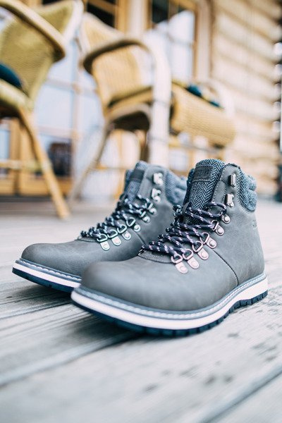 Men's Booties Trappers Big Star Grey EE174405