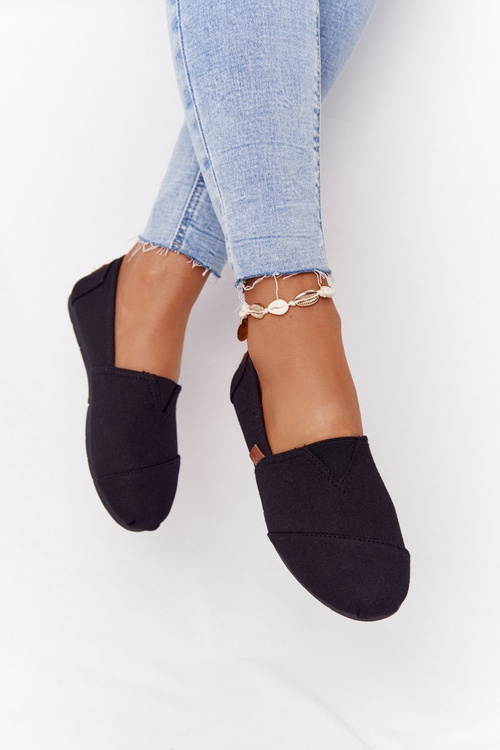 Damskie Espadryle Czarne After Hours