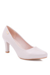 Women's Sergio Leone pumps Light Grey Lacquered Orsola