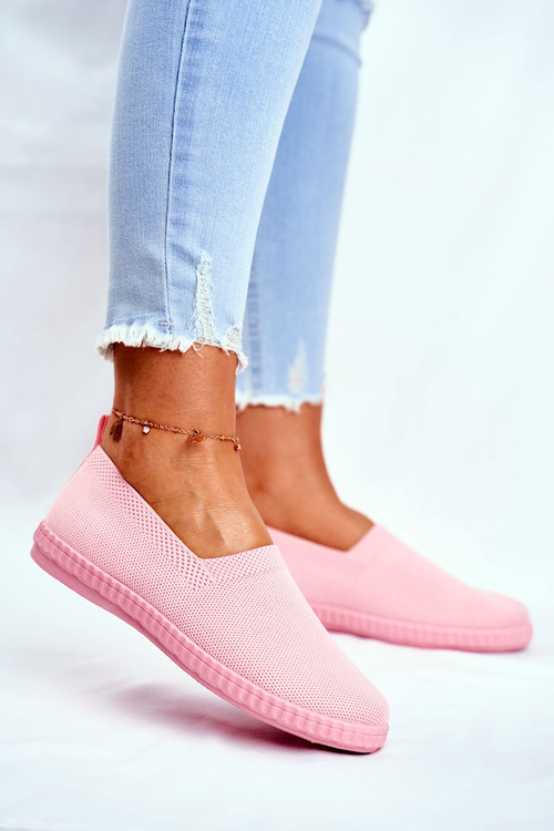Women's Sneakers Slip-on Pink Grigio