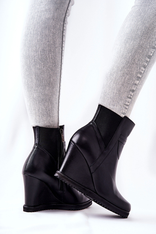 Stiletto Booties Monnari 1010-020 Black