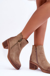 Women's Classic Suede Boots Beige Limoso