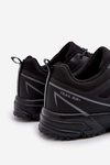 Buty Trekkingowe Sportowe Męskie Czarne Menesio 24MN38-6932
