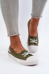 Trampki Tenisówki Damskie Zielone Lee Cooper LCW-24-31-2729