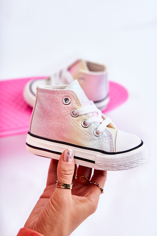 Trampki Dziecięce Wysokie Multikolor Blanka