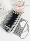 Large Women's Gray Wallet