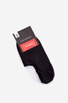 Women's Cotton Microstop Socks Smooth Black