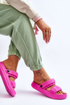 Foam Slide Sandals Fuchsia Lirell