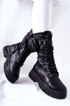 Platform Boots With Pouch Black Issanti