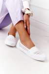 Openwork Slip-On Sneakers White Chillout