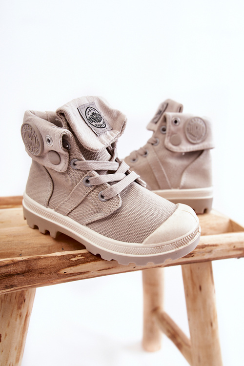 Children's High-top Sneakers Grey Tobby