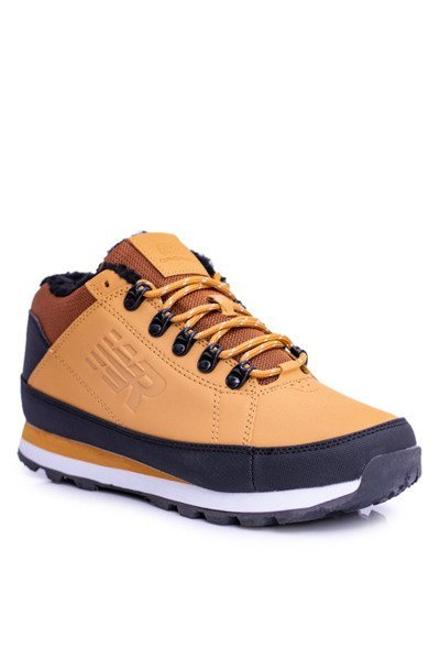 Men's Warmed Up Trekking Boots Camel Newlans2