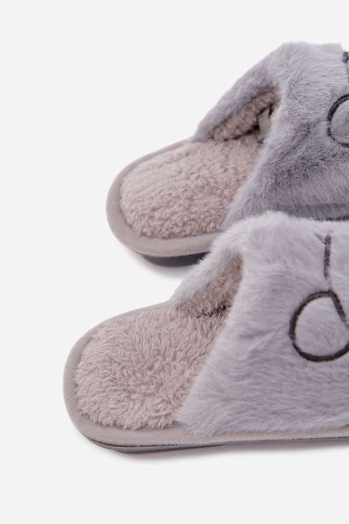 Children's slippers with fur Blue Norene