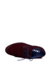 Men's Casual Leather Half Shoes Nikopol Maroon Lajos