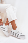 Women's Sneakers On Massive Platform White Marinae