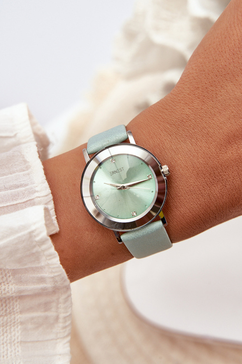 Women's Watch with Mint Strap Ernest E62035L