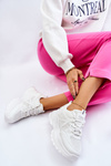 Classic Platform Sneakers White Larec