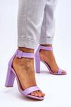 Heel Sandals Violet Georgina