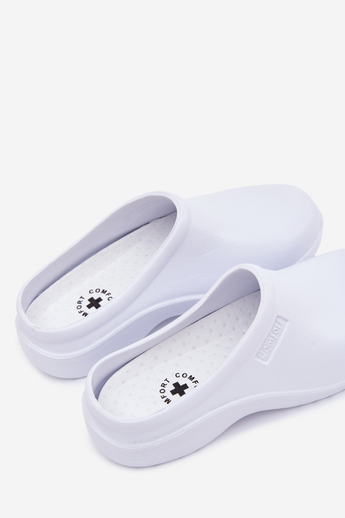Foam slippers men's white Sorvian