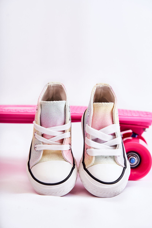 Trampki Dziecięce Wysokie Multikolor Blanka