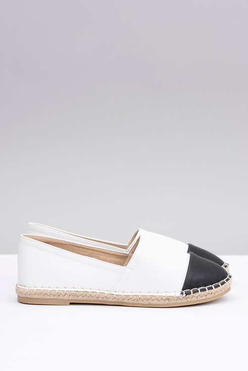 White Women's Espadrilles Black Nose Monii