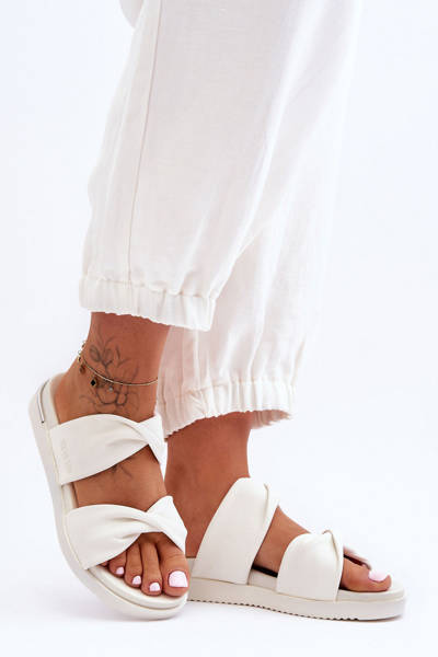 Women's Flat Sandals Big Star LL274A121 White