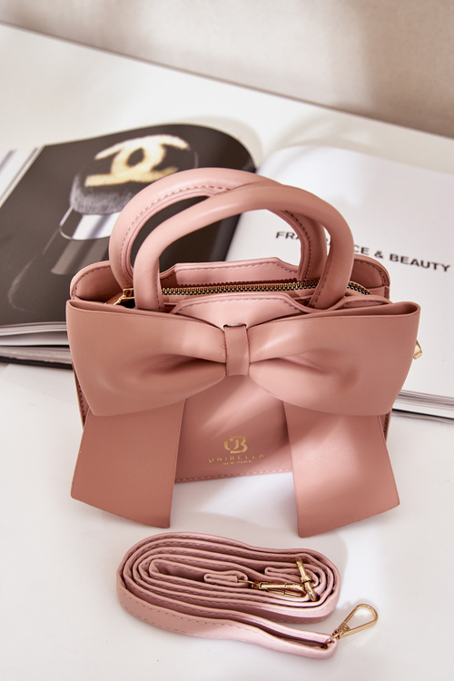Small Bag With Bow Light Pink Nesehe