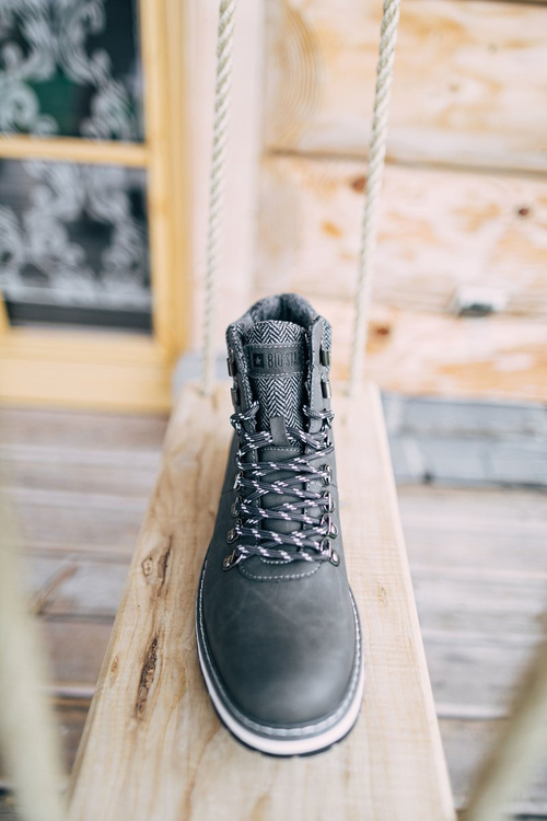 Men's Booties Trappers Big Star Grey EE174405