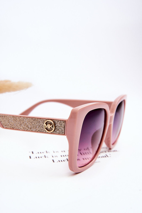 Women's Glitter Sunglasses M2354 Pink