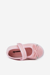Children's ballet flats with bow pink Amirinas