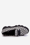 Loafers On A Massive Platform Laura Messi 2601 Black And White