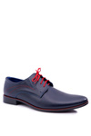 Men's Elegant Leather Menelaos Blue Men's Elegant Leather Half Shoes