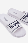 Męskie Klapki Białe WRANGLER AVERELL SLIDER MEN LOW 20251042.1FG