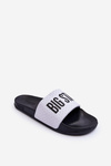 Classic Women's Slippers Big Star MM274713 White-Black