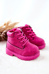 Powder Warm Children's Boots Fuchsia Dexter