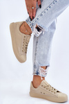 Classic Low Sneakers Big Star LL274094 Beige