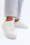 Sneakersy Damskie Na Platformie Tessama 55-26