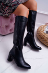 Women's Sergio Leone Boots Black KZ273