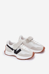 Children's Velcro Sneakers Gray Tezzu