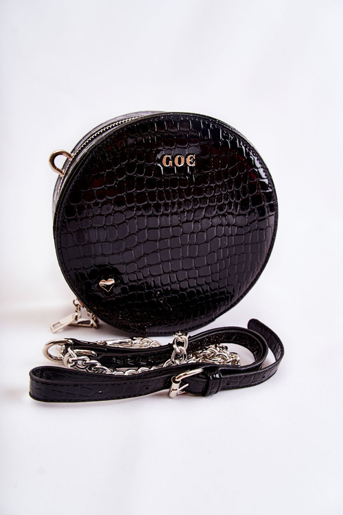 Laquered Handbag Kuferek GOE ZNJ007 Black