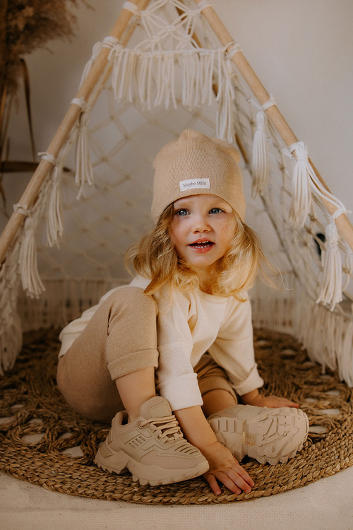 Children's Sneakers Beige Freak Out