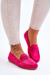 Women's Classic Suede Loafers fuchsia Ivana