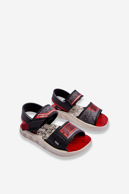 Children's Sandals Grendene Kids JJ385011 Black and Red