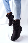High Boots Slip-on Snowboots Black Cathy 
