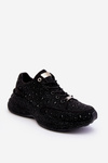 Women's Platform Sneakers GOE JJ2N4058 Black