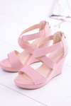 Comfortable Women's Sandals Koturny Mirabet Powder Pink