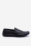 Men's Leather Loafers Black Theo