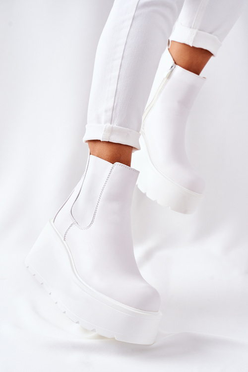 Insulated Boots White Montiano