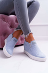 Women's Sneakers Sneakers Lu Boo Slip-on Blue Kaori
