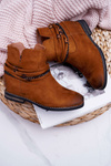 Women's Suede Boots Hidden Anchor Camel Mirley